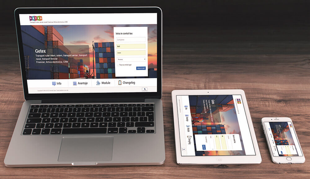 Accesezi GETEX de oriunde, chiar si de pe telefonul mobil si ai acces la situatia afacerii tale in timp real.